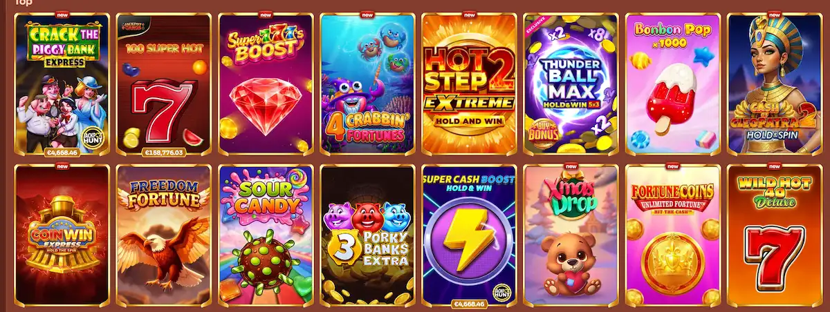 Cleobetra pokies library with Pragmatic Play and Hacksaw Gaming slot titles